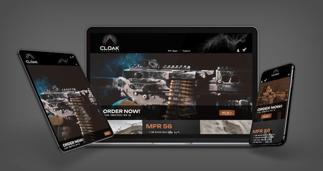 Cloak Industries Website